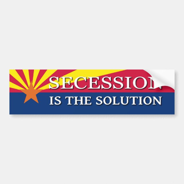 Arizona Secessionbildekal Bildekal (Framsidan)