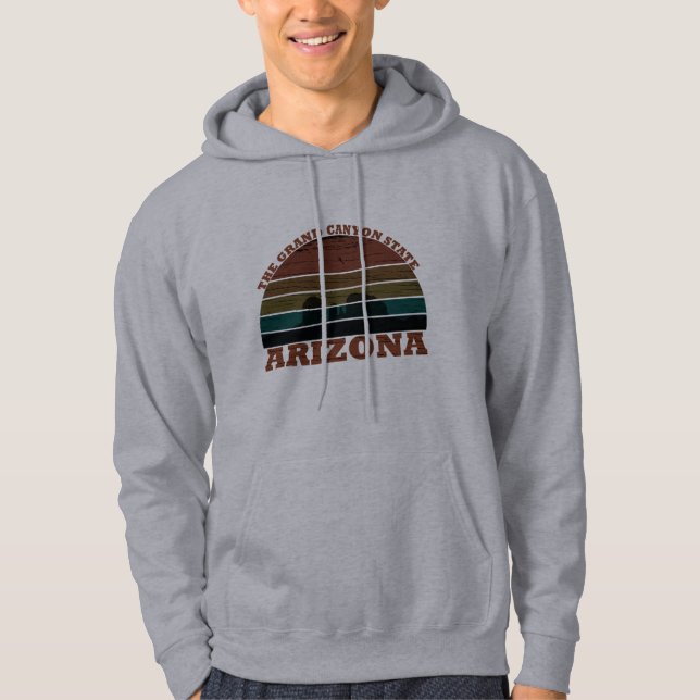 Arizona sedona Grand canyon liggande retro Hoodie (Framsida)