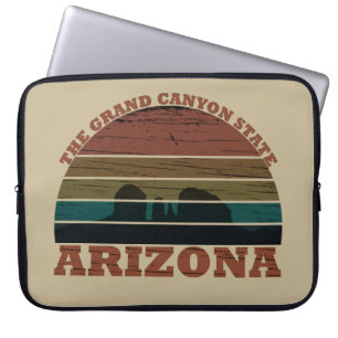 Arizona sedona Grand canyon liggande retro Laptop Fodral