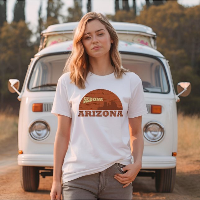 Arizona Sedona liggande vintage az retro T Shirt (Skapare uppladdad)