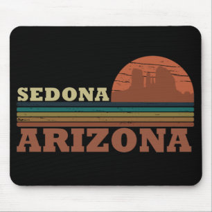 arizona sedona vintage sunset liggande az musmatta