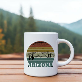 Arizona Sedona vintage sunset retro az Mugg