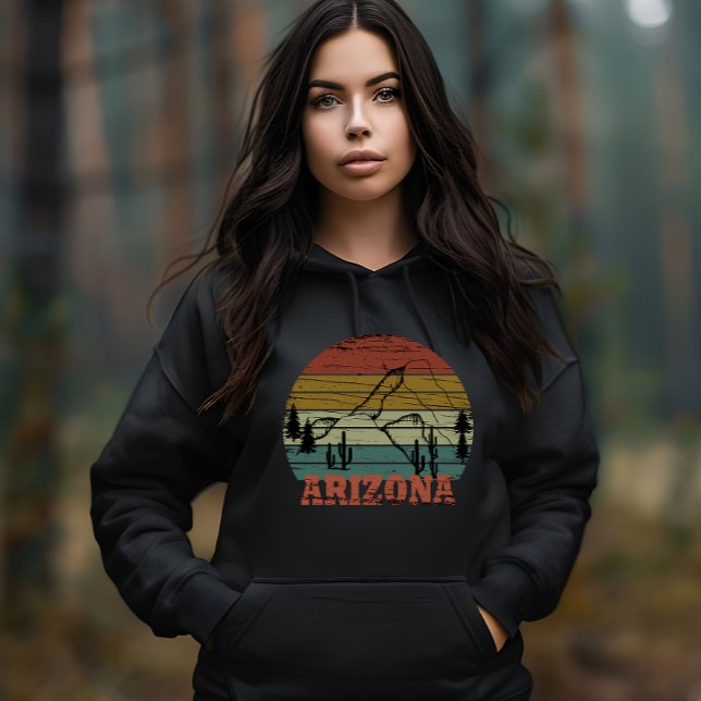 Arizona Sedona vintage sunset retro az T Shirt (Skapare uppladdad)