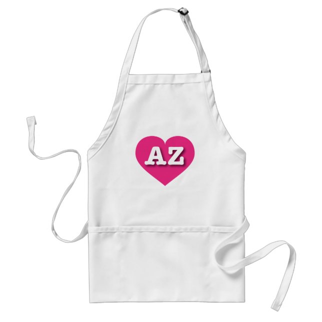 Arizona Shock rosa Heart - I kärlek AZ Förkläde (Framsidan)