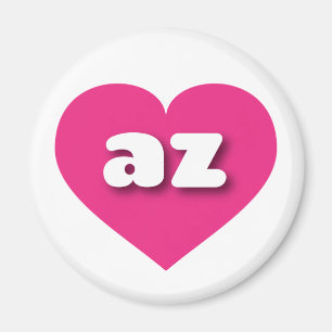 Arizona shock rosa hjärta - I kärlek az Magnet