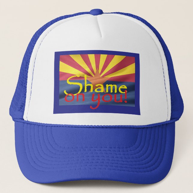 Arizona SKAM PÅ DIG hatt Truckerkeps (Framsida)