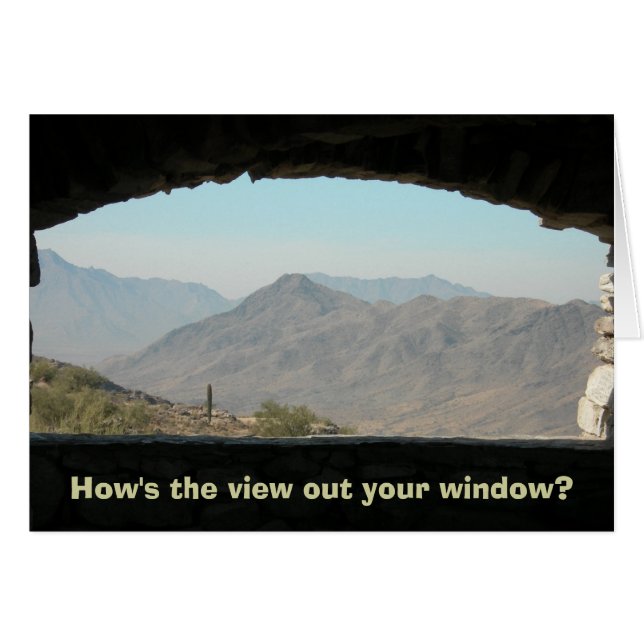 Arizona Skyline (Hur ser situationen ut?) OBS Kort (Framsidan Horizontal)