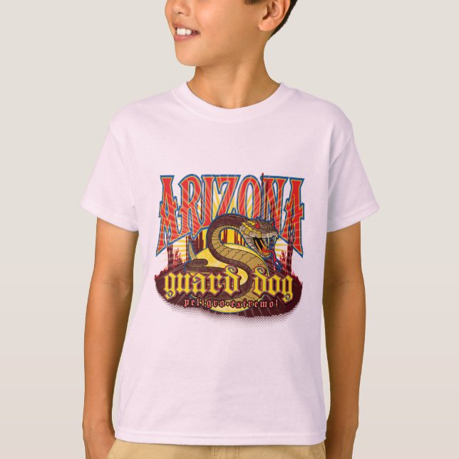 Arizona Snake på Guard Tee (Framsida)