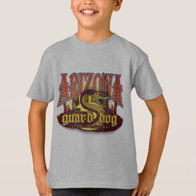 Arizona Snake på Guard Tee (Framsida)