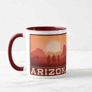 Arizona solnedgångmuggar mugg