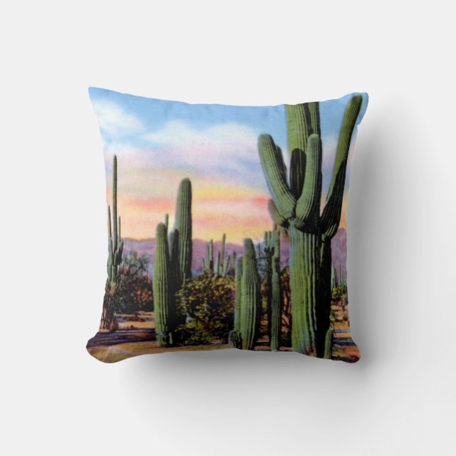 Arizona Sonoran ökenplats Kudde (Framsida)