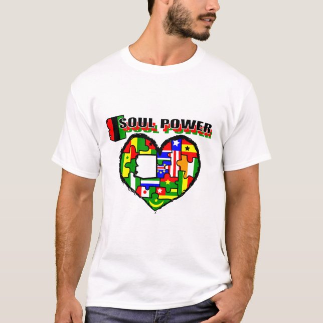 Arizona Soul driver med större logotypdesign Tee (Framsida)