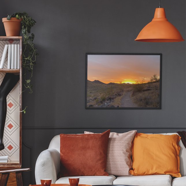 Arizona Southwest Desert Sunset Poster (Skapare uppladdad)