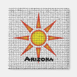 Arizona Southwest Mosaic Tile Bright Sol Magnet
