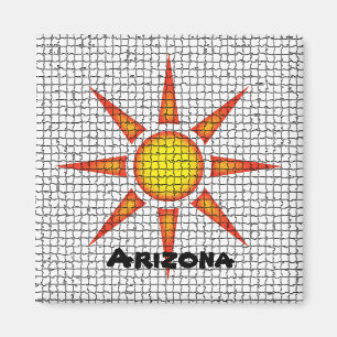 Arizona Southwest Mosaic Tile Bright Sol Magnet