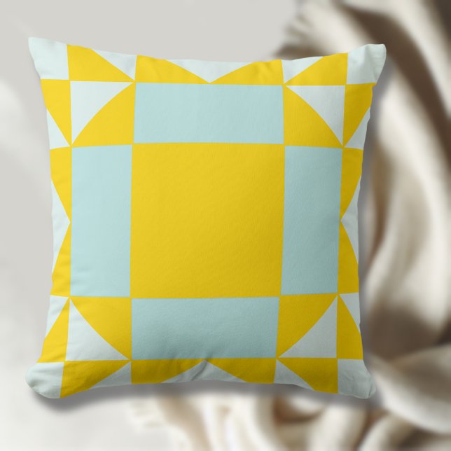 Arizona Star Quilt Block Kudde (Skapare uppladdad)