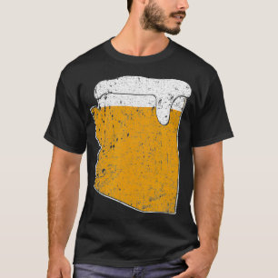 Arizona State Beer Ale Distress American T Shirt