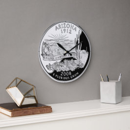 Arizona State Faux Quarter Clock Stor Klocka