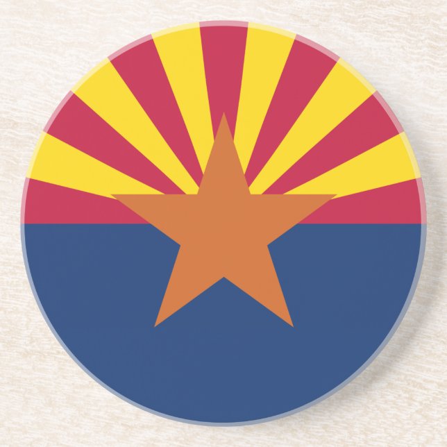 Arizona State Flag Underlägg (Framsidan)