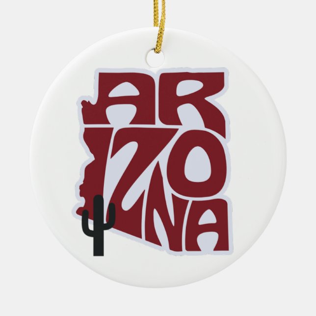 Arizona State Julgran Ornament (Framsidan)