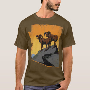 Arizona State Karta Longhorns Rams Vintage Fade T Shirt