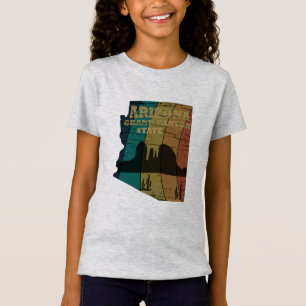 arizona State karta vintage T Shirt
