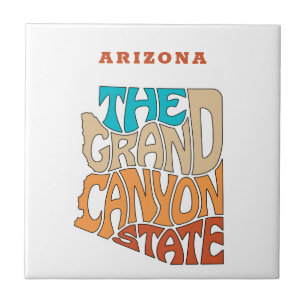 Arizona State Nickname Ord Art Kakelplatta