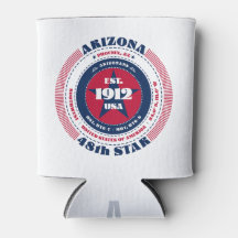 Arizona State Pride Monogram Cooler