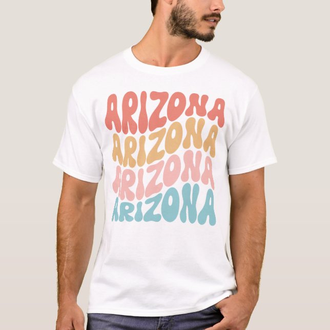 Arizona State Pride T Shirt (Framsida)