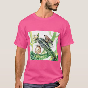 Arizona Statefågel och blommor T Shirt