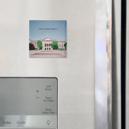 Arizona-staten Huvudstad färgad Magnet