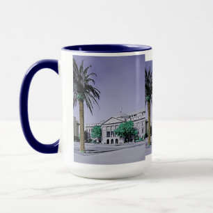 Arizona-staten Huvudstad Retro med beröring av Fär Mugg