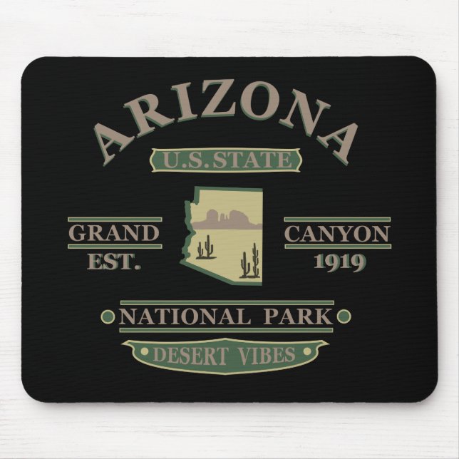 arizona-staten karta musmatta (Framsidan)