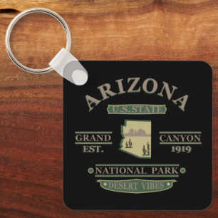 arizona-staten karta nyckelring