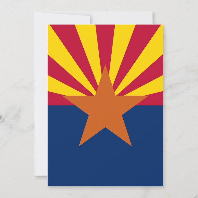 Arizona Statlig flagga (Framsida)