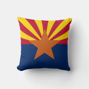 Arizona Statlig flagga American MoJo Pillow Kudde