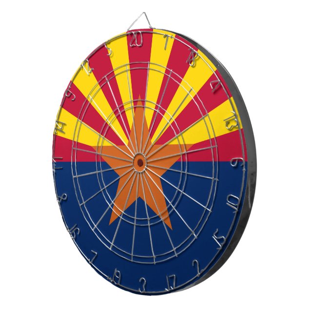 Arizona Statlig flagga Darttavla (Högra Framsidan)
