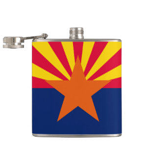 Arizona Statlig flagga Design Fickplunta