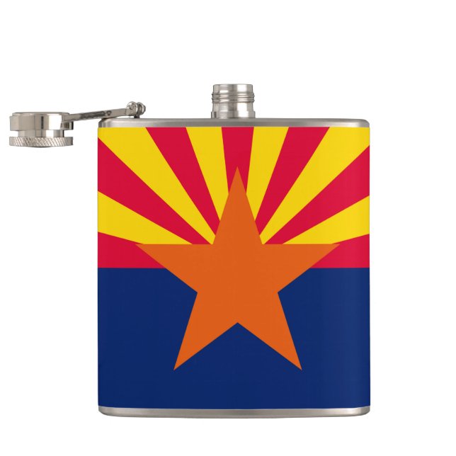 Arizona Statlig flagga Design Fickplunta (Öppnad)