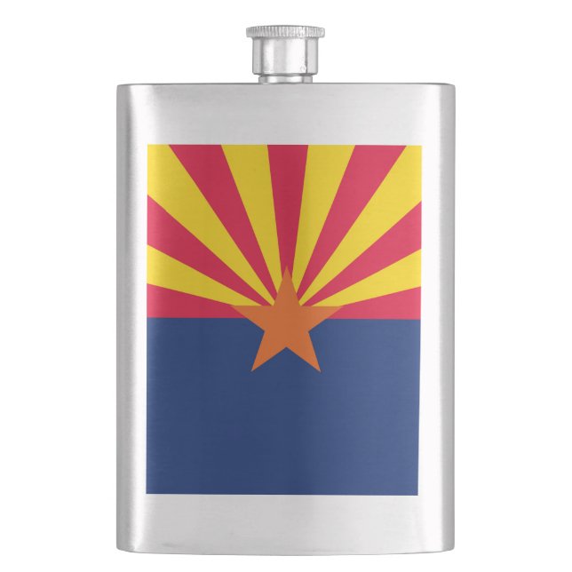 Arizona Statlig flagga Design Fickplunta (Framsidan)
