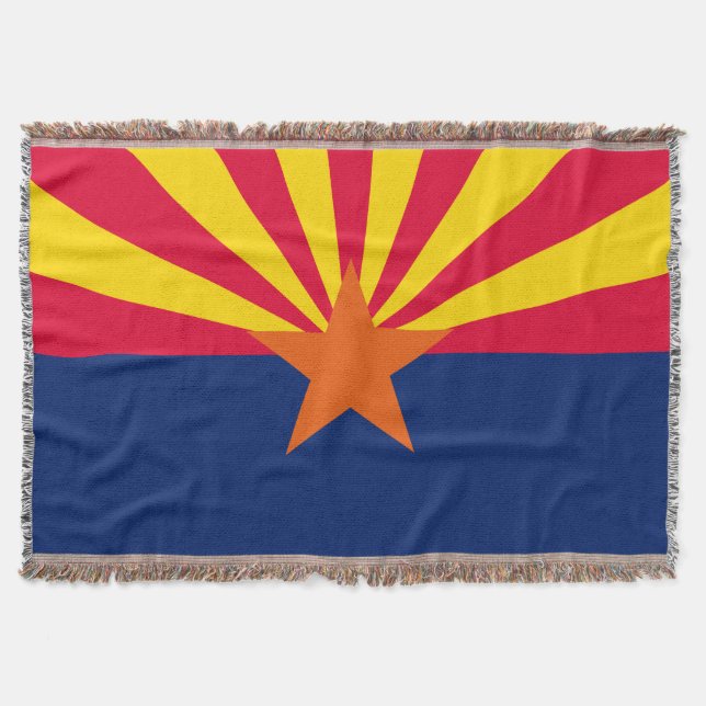 Arizona Statlig flagga Design Filt (Framsidan)