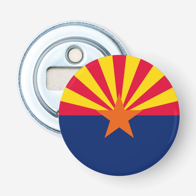 Arizona Statlig flagga Design Flasköppnare (Framsidan)