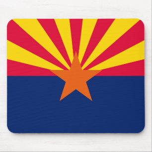 Arizona Statlig flagga Design Musmatta