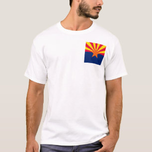 Arizona Statlig flagga Design Tee