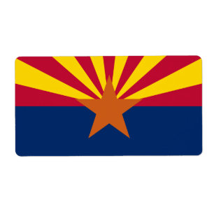 Arizona Statlig flagga Fraktsedel