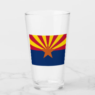 Arizona Statlig flagga Glaskopp