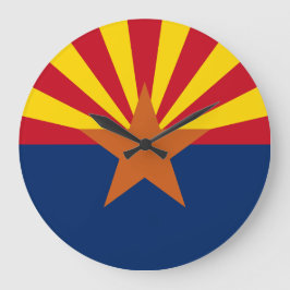 Arizona Statlig flagga Image Stor Klocka