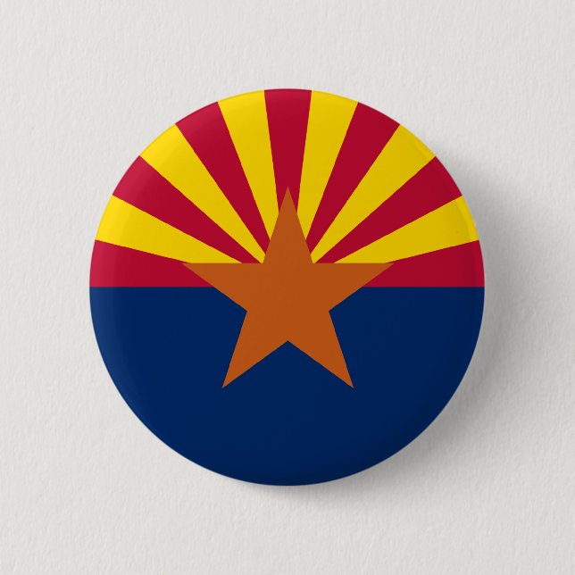 Arizona Statlig flagga Knapp (Framsida)