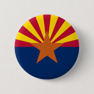 Arizona Statlig flagga Knapp