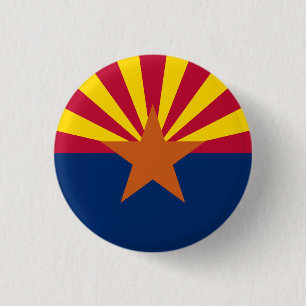 Arizona Statlig flagga Knapp
